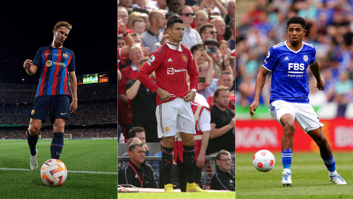 Frenkie de Jong, Cristiano Ronaldo and Wesley Fofana could be on the move this summer